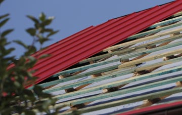 Sideway corrugated roofing costs