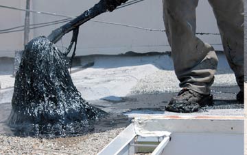 Sideway flat roof waterproofing costs