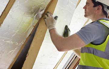 Sideway loft insulation