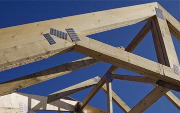 Sideway roof trusses for new builds and additions