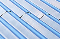 Sideway corrugated roofing